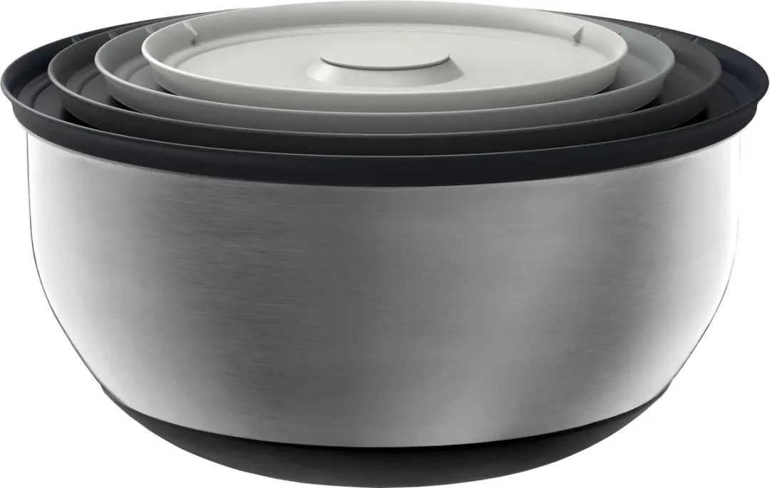 Joseph Joseph Nest Prep & Store Voorraadschalen 4-delig - 12.1L - Zilver