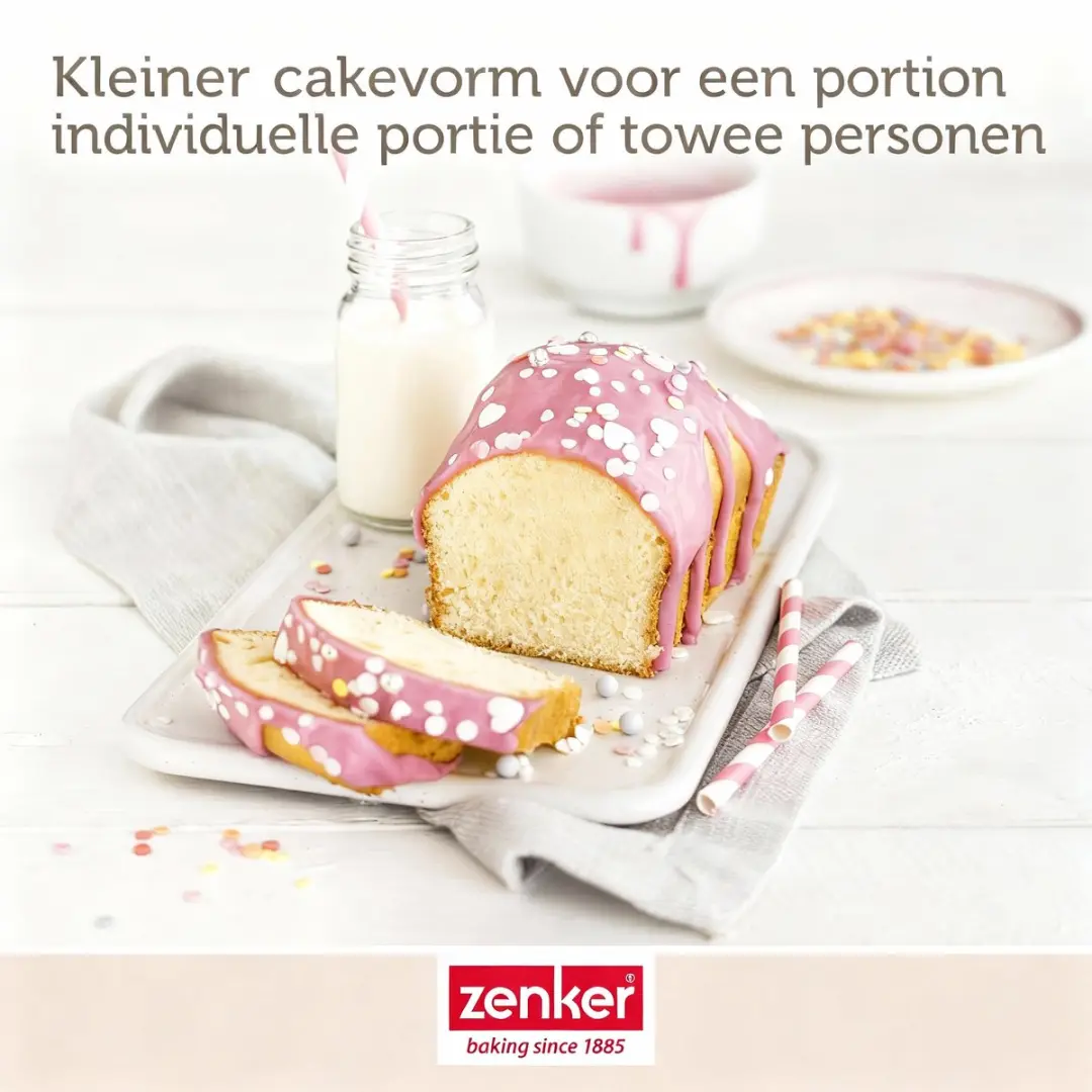 Zenker Special Mini Cakevorm 20cm - Zwart