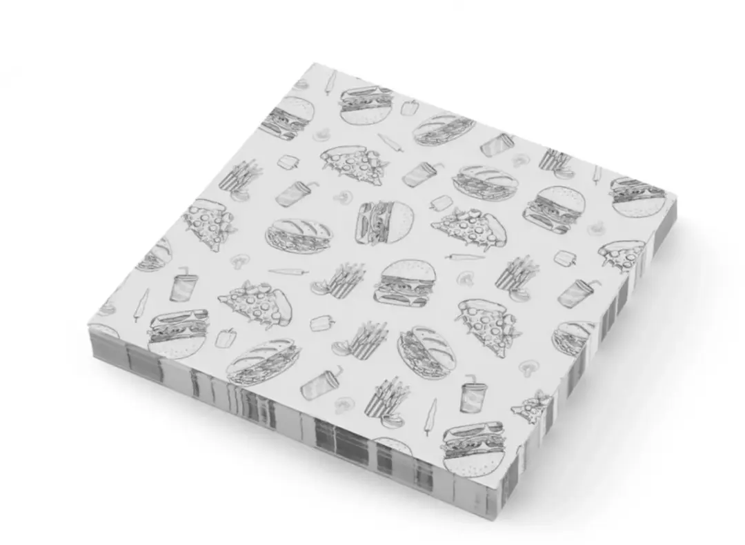 HENDI Vetbestendig Fastfoodpapier 305x305mm