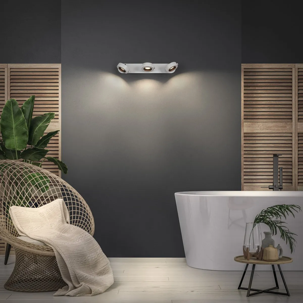 LEDVANCE Decor Spot Venus White 3 Spot - 16W 650lm Warm Wit