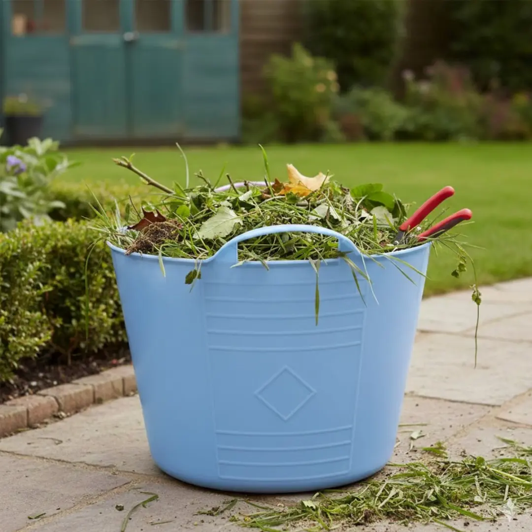 Excellent Houseware Flexibele Kuip 15L - Blauw