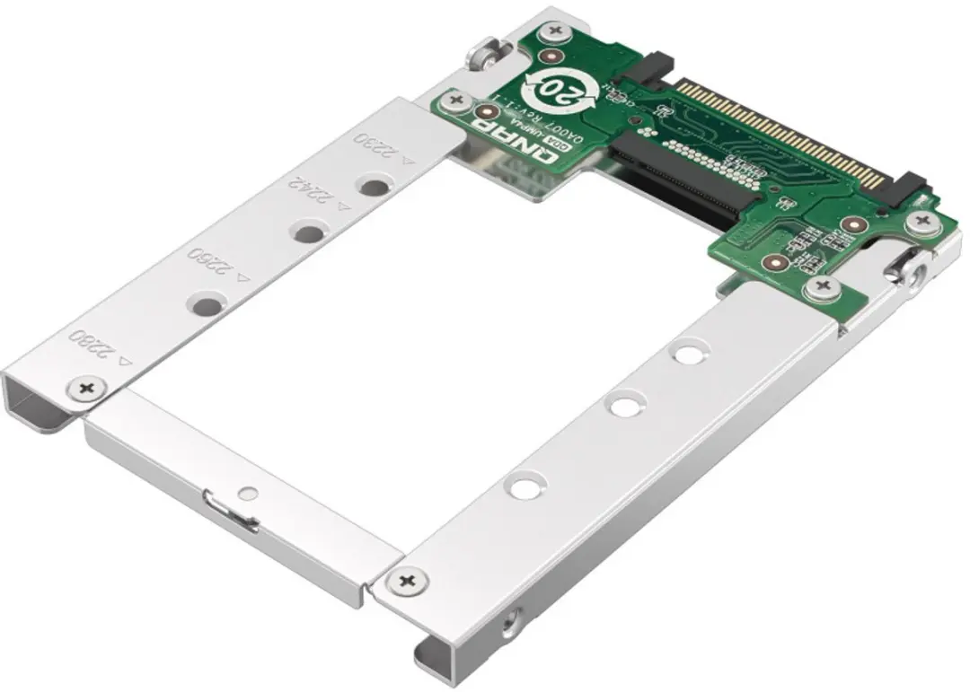QNAP QDA-UMP4A M.2 naar U.2 Interfacekaart