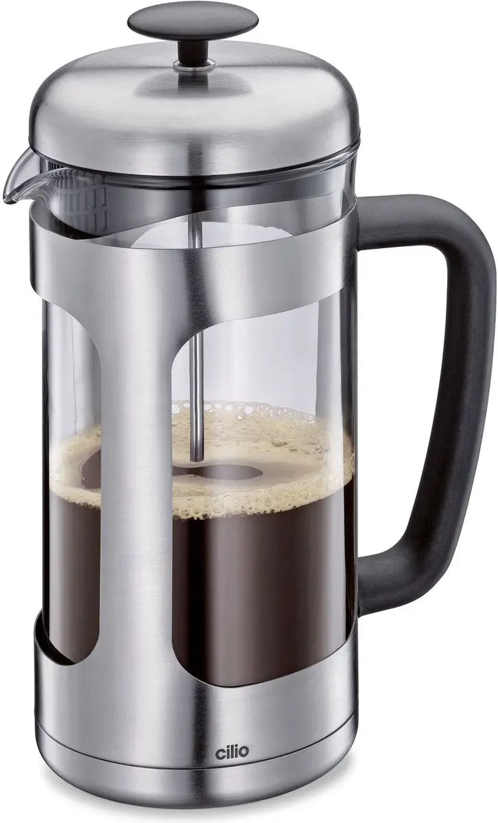 Cilio Maria Cafetière 8-kops - 1L - Roestvrij staal