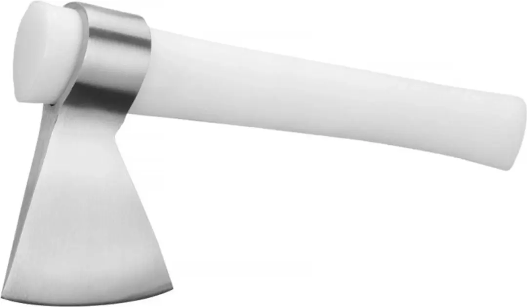 HENDI Vleesbijl 250mm - Roestvast Staal - Wit