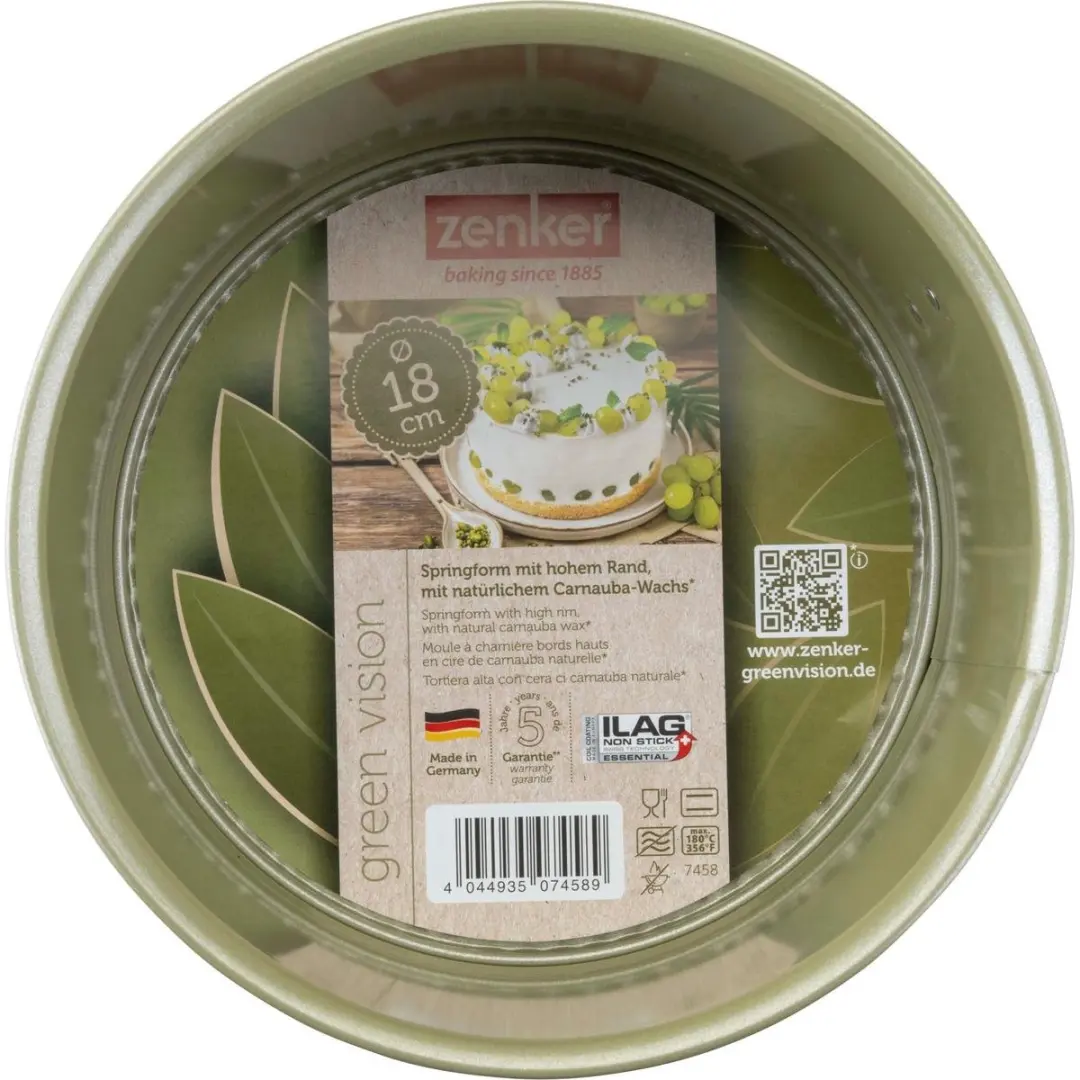 Zenker Green Vision Panettone Bakvorm 18cm - Springvorm