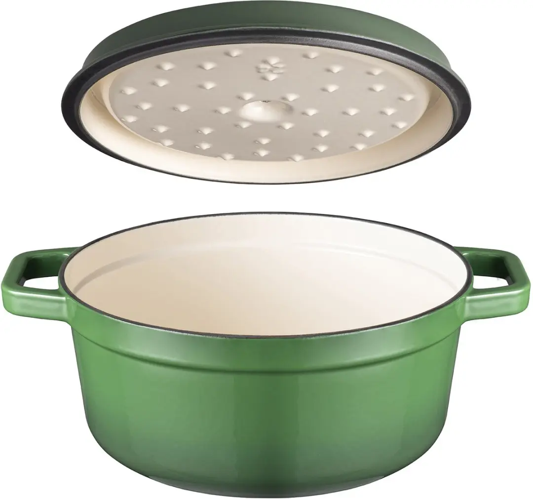 Sola Gietijzeren Braadpan 24cm - Groen - afbeelding 6 van 6