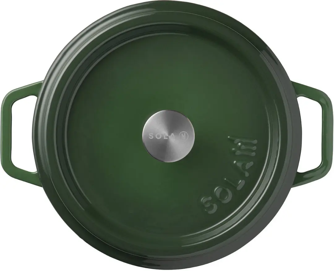 Sola Gietijzeren Braadpan 24cm - Groen