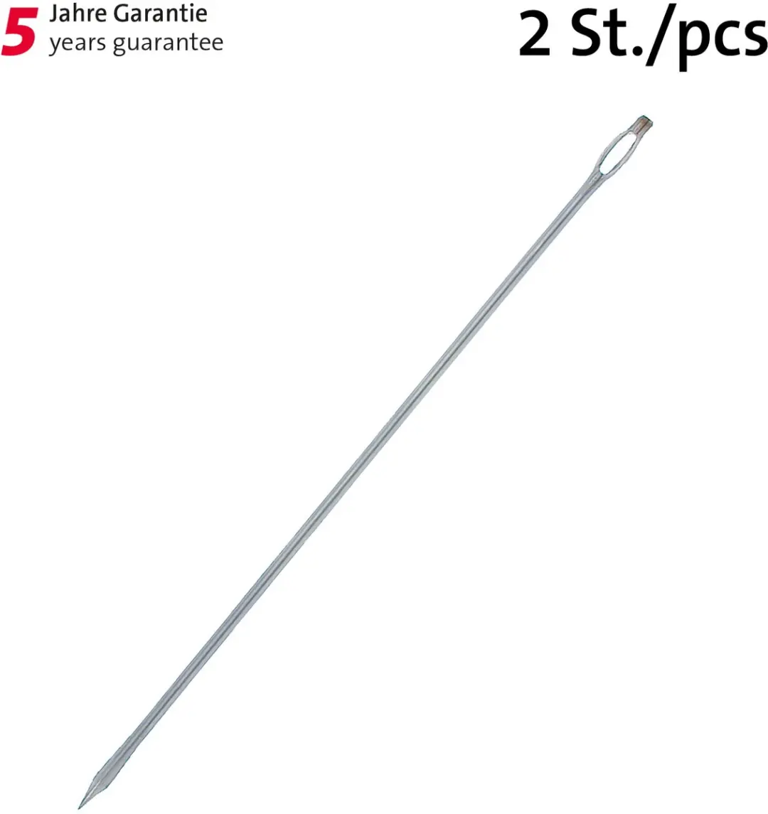 Westmark 2 Dresseernaalden 18cm - Roestvrij staal - Zilver