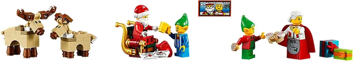 LEGO Creator Expert 10245 Kerstwerkplaats - 883 Stukken - afbeelding 3 van 6