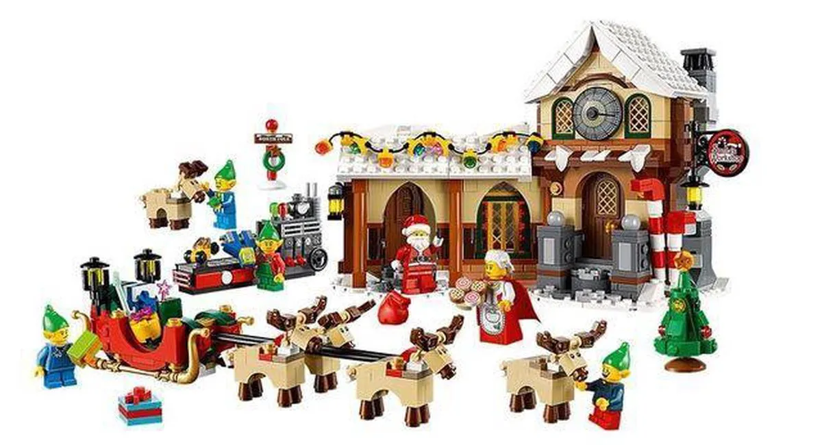 LEGO Creator Expert 10245 Kerstwerkplaats - 883 Stukken - afbeelding 2 van 6