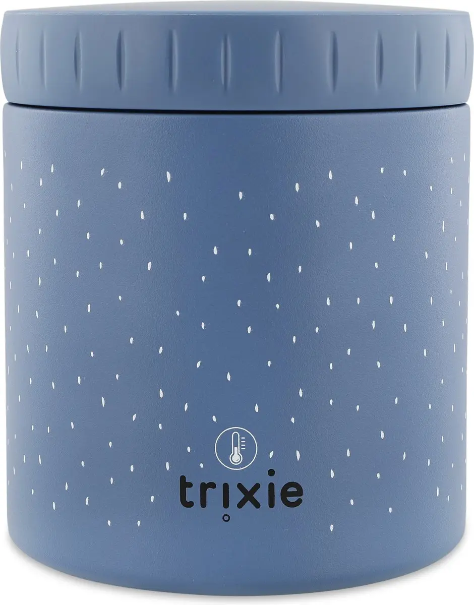 Trixie Mrs. Elephant Thermo Lunchbox 500ml - Blauw - afbeelding 6 van 6