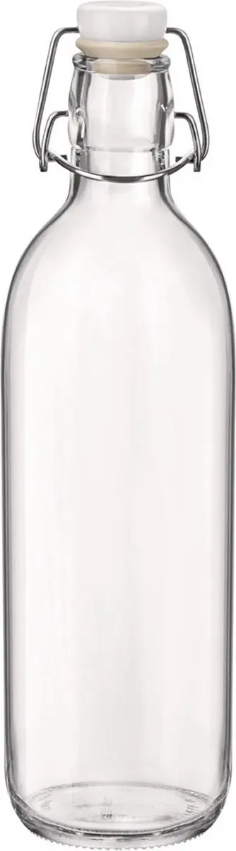 Bormioli Rocco Beugelfles 1L Transparant