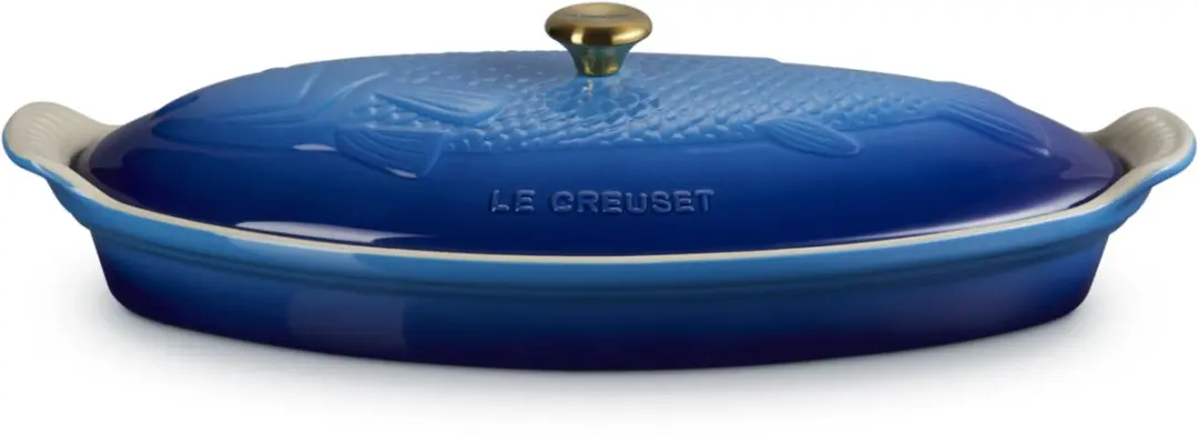 Le Creuset Heritage Ovenschaal Vis Azure - 1600ml