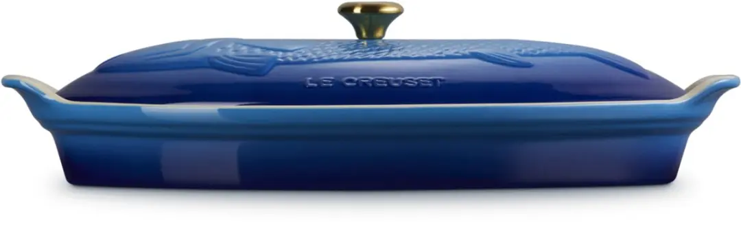 Le Creuset Heritage Ovenschaal Vis Azure - 1600ml