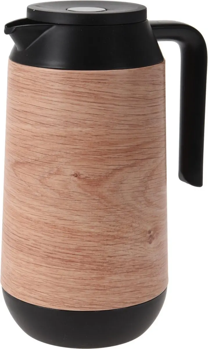 Excellent Houseware Houtlook Thermoskan 1L