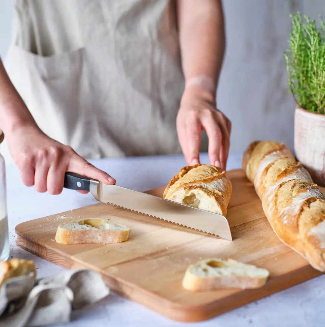 Cosy&Trendy Delish Chef Broodmes 20,5cm - Zwart