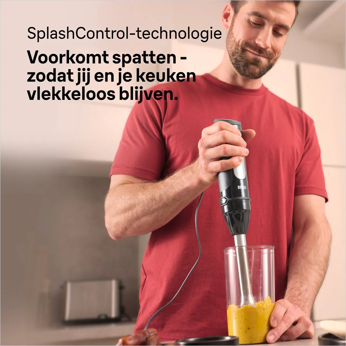 Braun MultiQuick 5 Pro MQ55.236M Staafmixer 1000W - Zwart