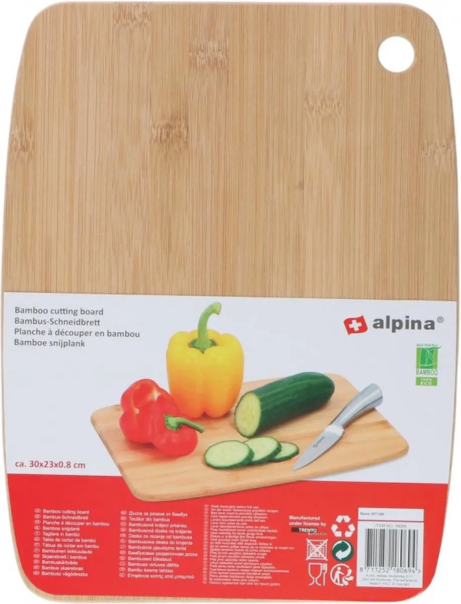 Alpina Houten Snijplank M