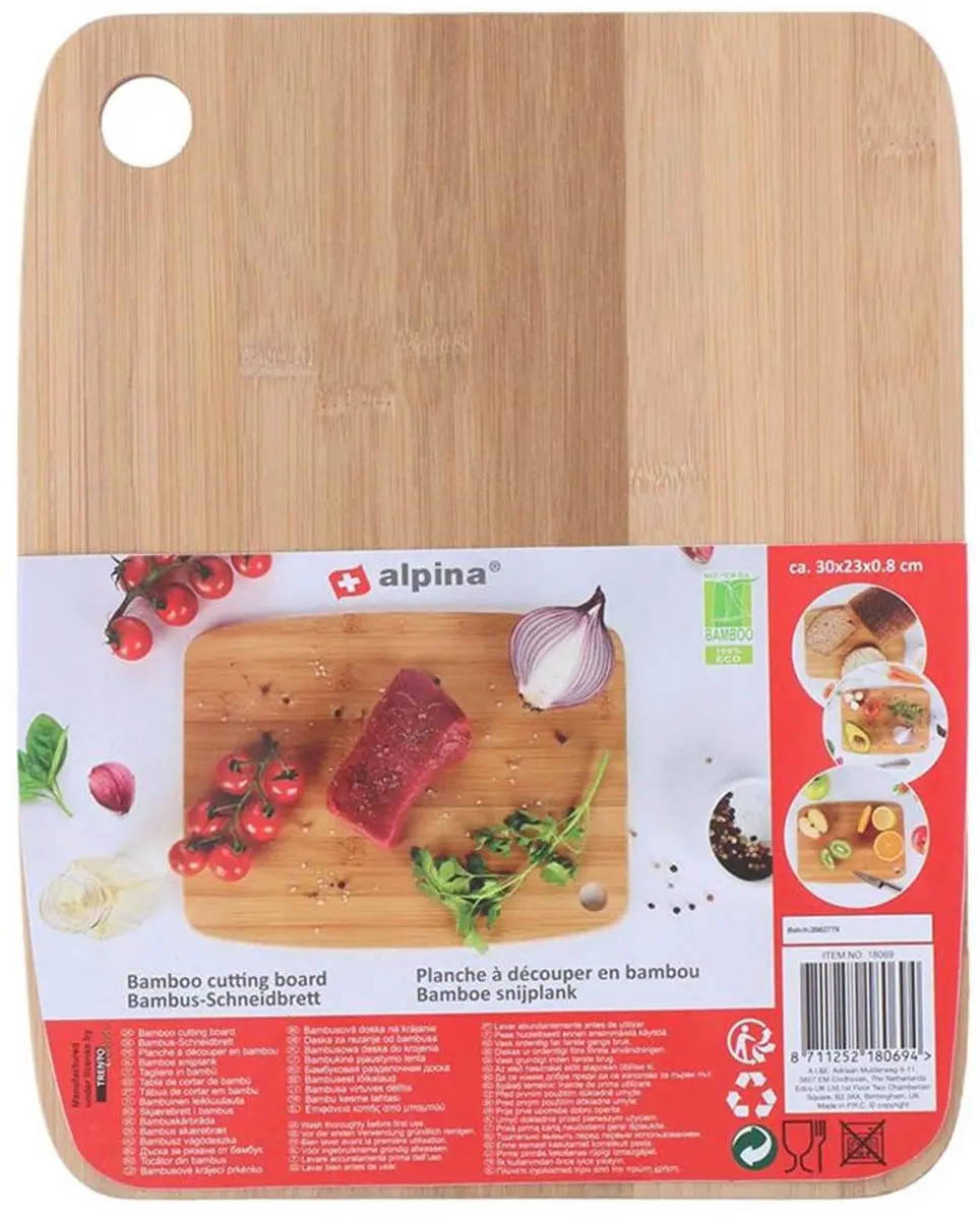 Alpina Houten Snijplank M