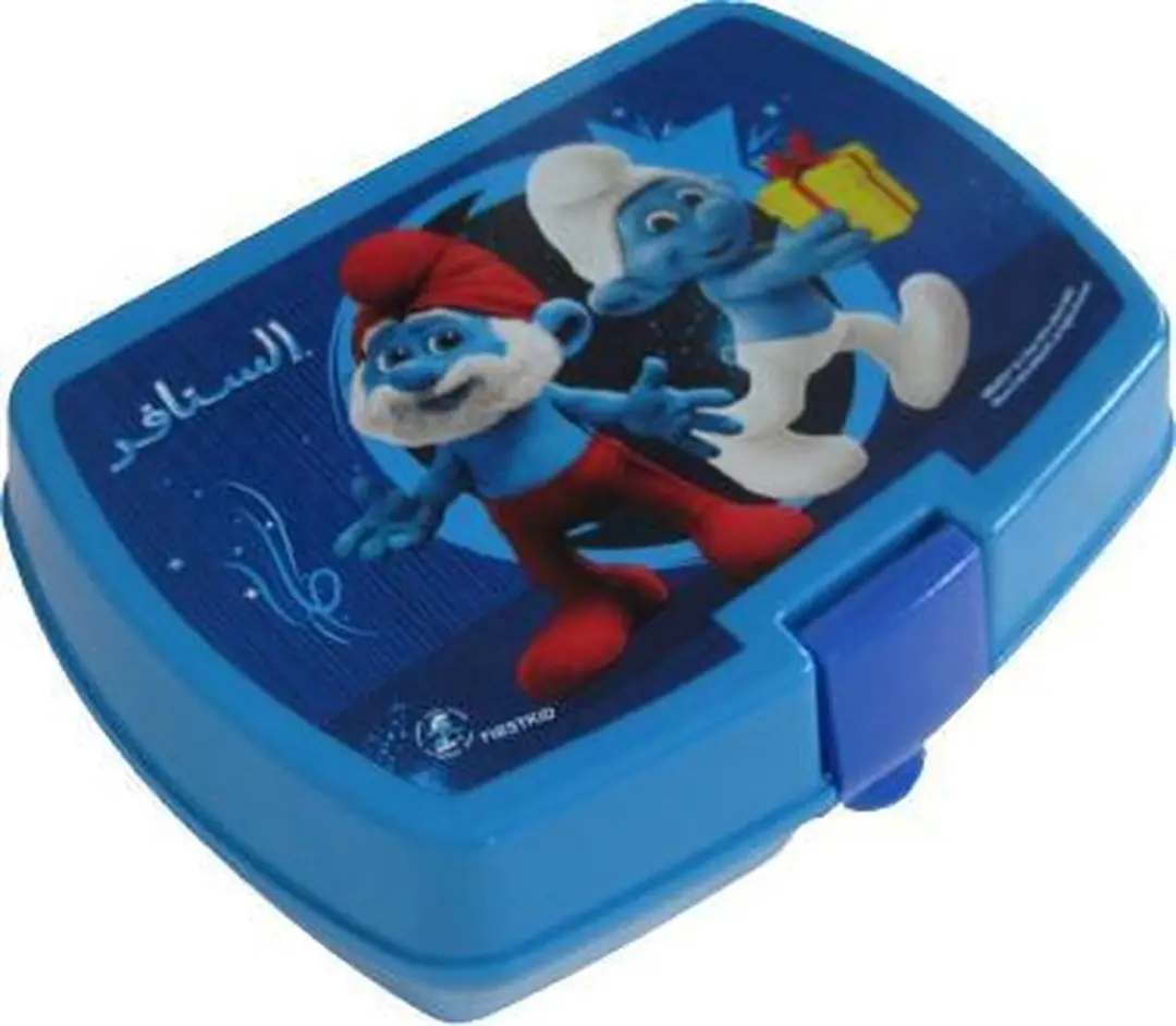 De Smurfen Blauwe Broodtrommel 0,65L