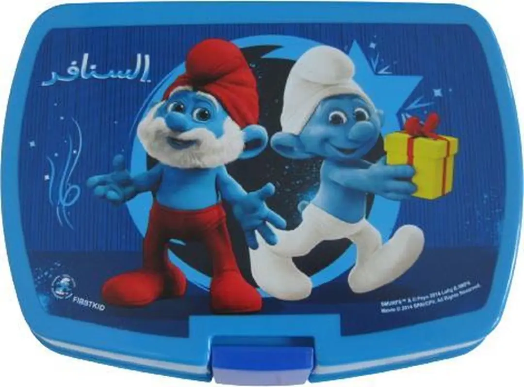 De Smurfen Blauwe Broodtrommel 0,65L