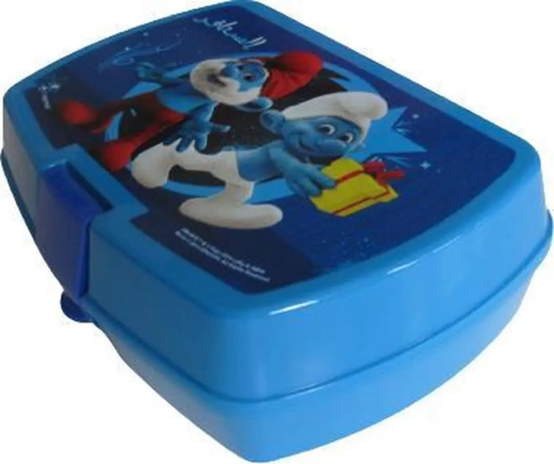 De Smurfen Blauwe Broodtrommel 0,65L