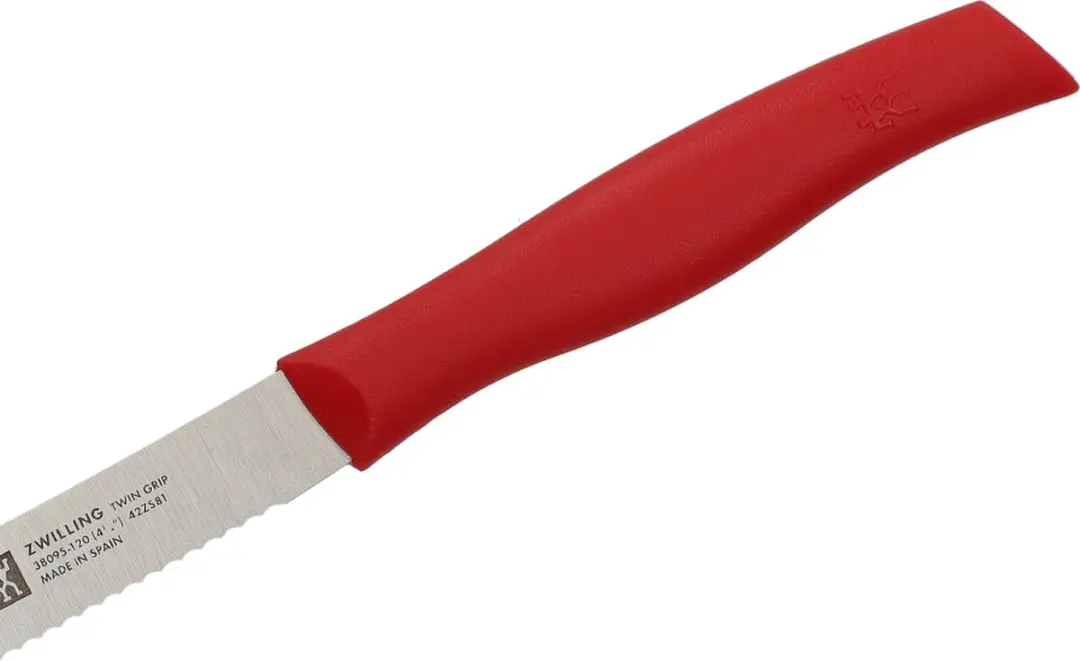 Zwilling Twin Grip Rood Groentemes 12cm - Getand