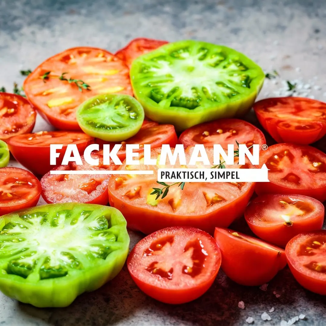 Fackelmann Tomatenmes 11cm - Gekarteld lemmet - Rood - afbeelding 6 van 6