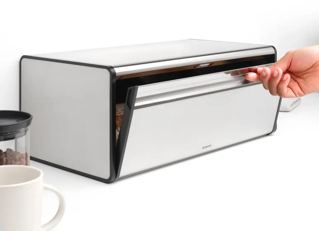 Brabantia Broodtrommel 18L Matt Steel - afbeelding 6 van 6