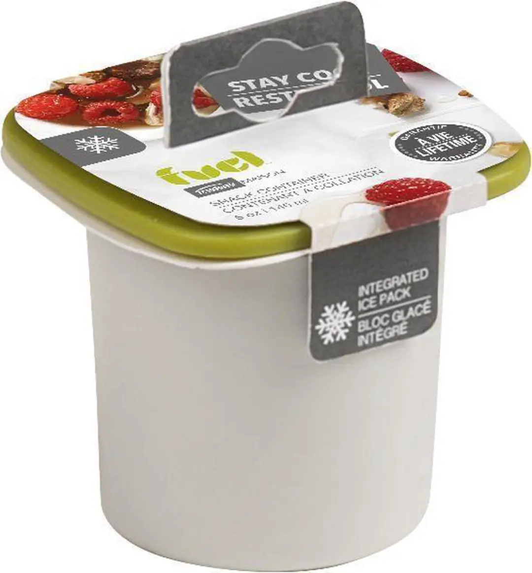 Trudeau Snack Pod TR633468 - 2-delig - 0,13L - Raspberry