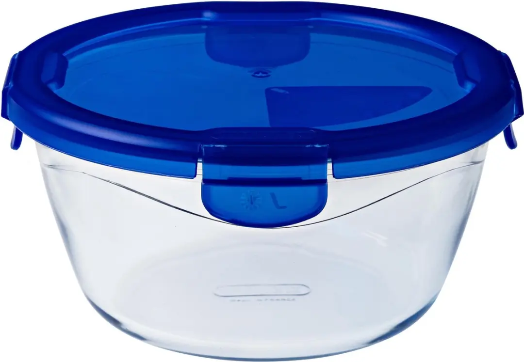 PYREX Cook & Go Schaal Set 3 Stuks - 2.1L - Transparant