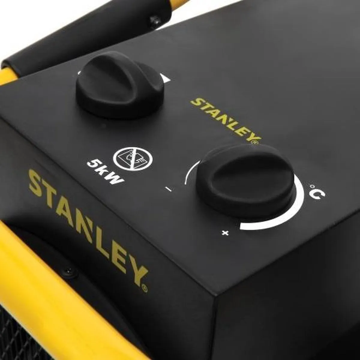 Stanley ST-305-231-E Werkplaatskachel - 50m2 - Zwart/Geel - afbeelding 3 van 4