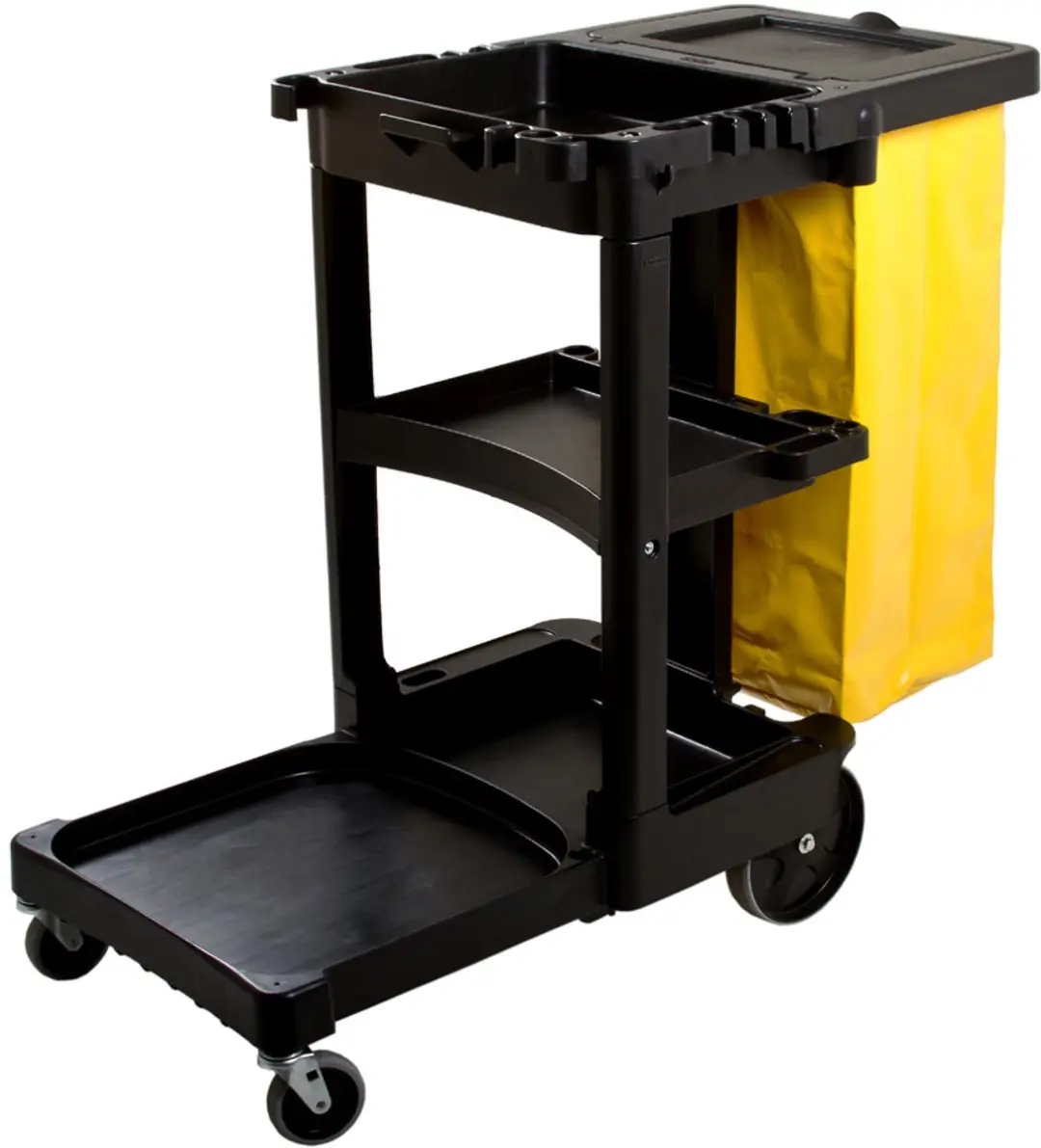 Rubbermaid Reinigingswagen 1805985 - 75L - Geel/Zwart