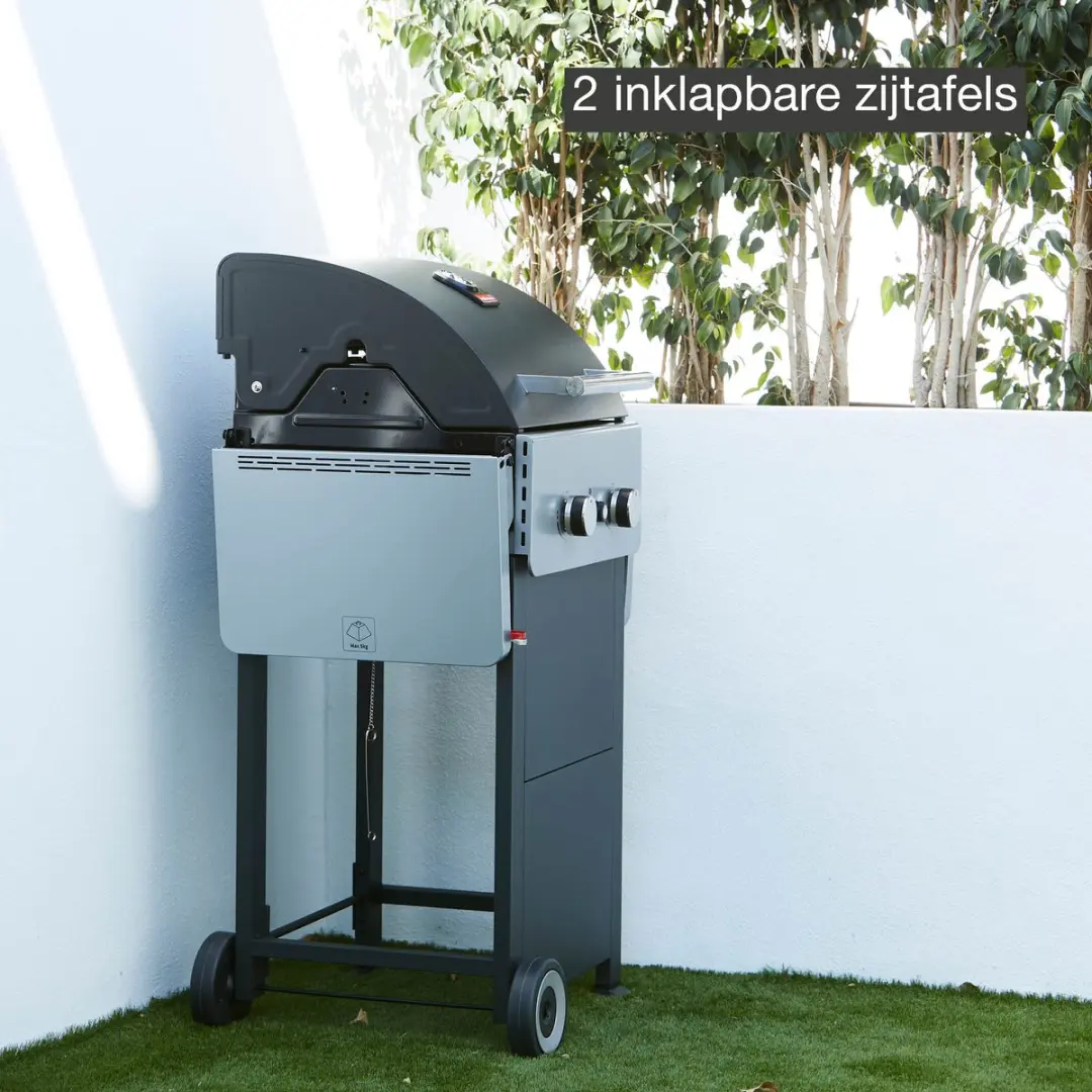 Barbecook Spring 2002 Gas BBQ 3 Branders - Zwart/Grijs