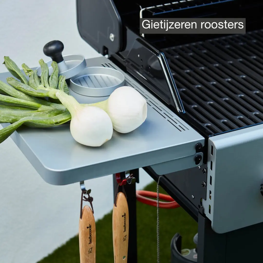 Barbecook Spring 2002 Gas BBQ 3 Branders - Zwart/Grijs - afbeelding 6 van 6