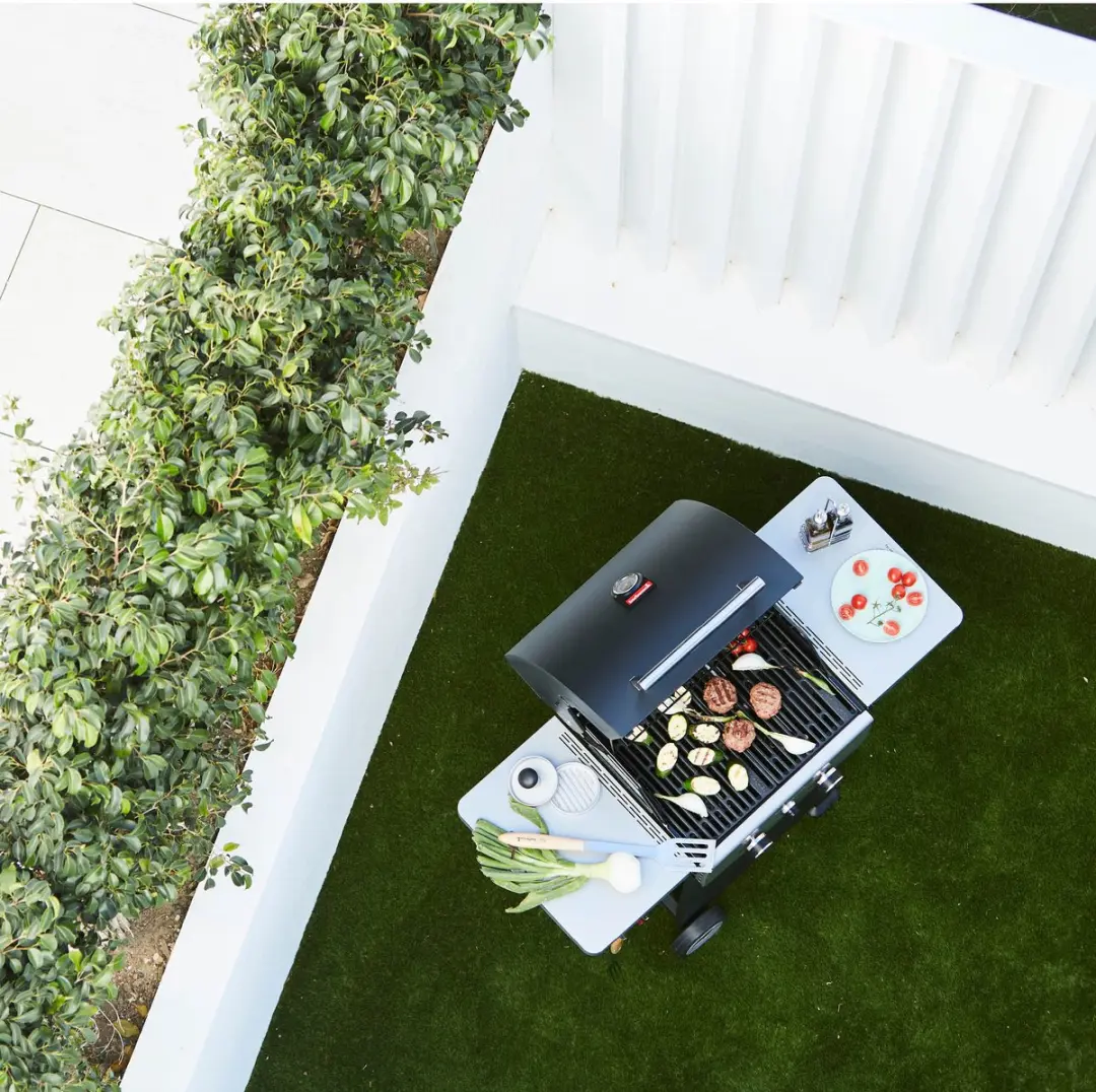 Barbecook Spring 2002 Gas BBQ 3 Branders - Zwart/Grijs