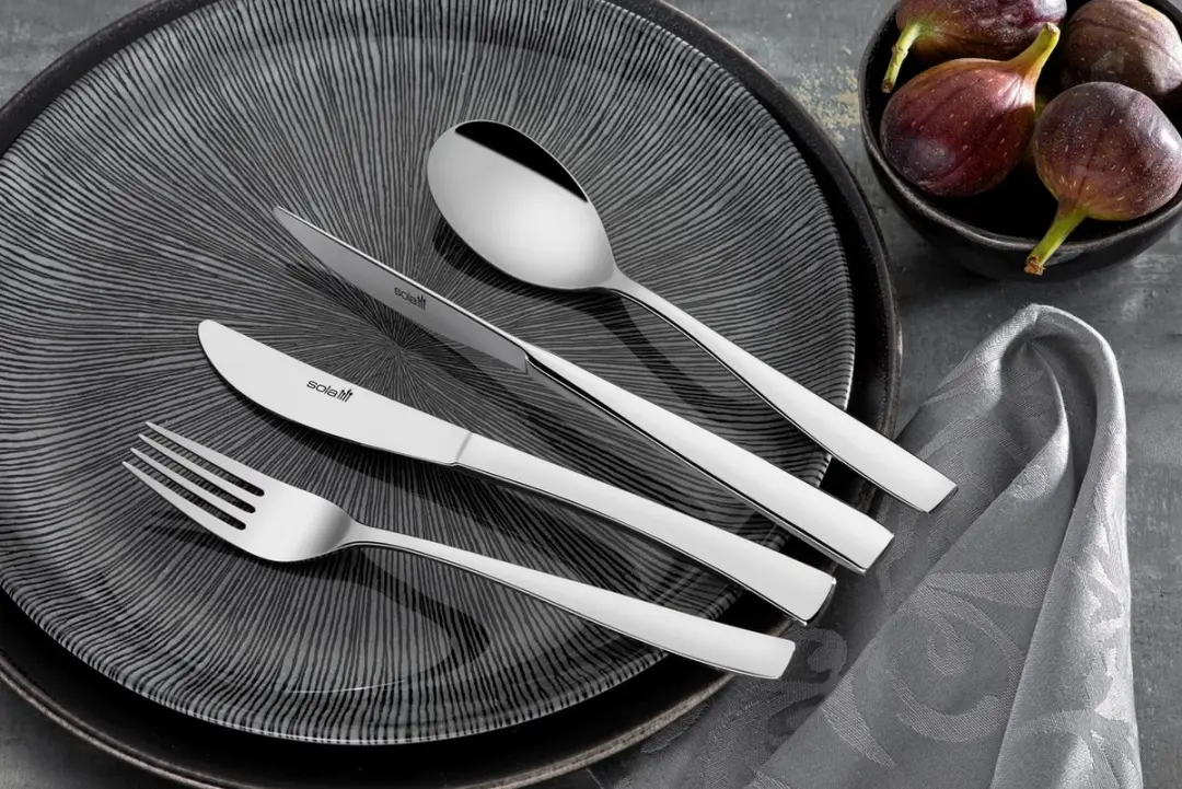 Sola Lotus Bestekset 50-delig - 8 Personen - Zilver