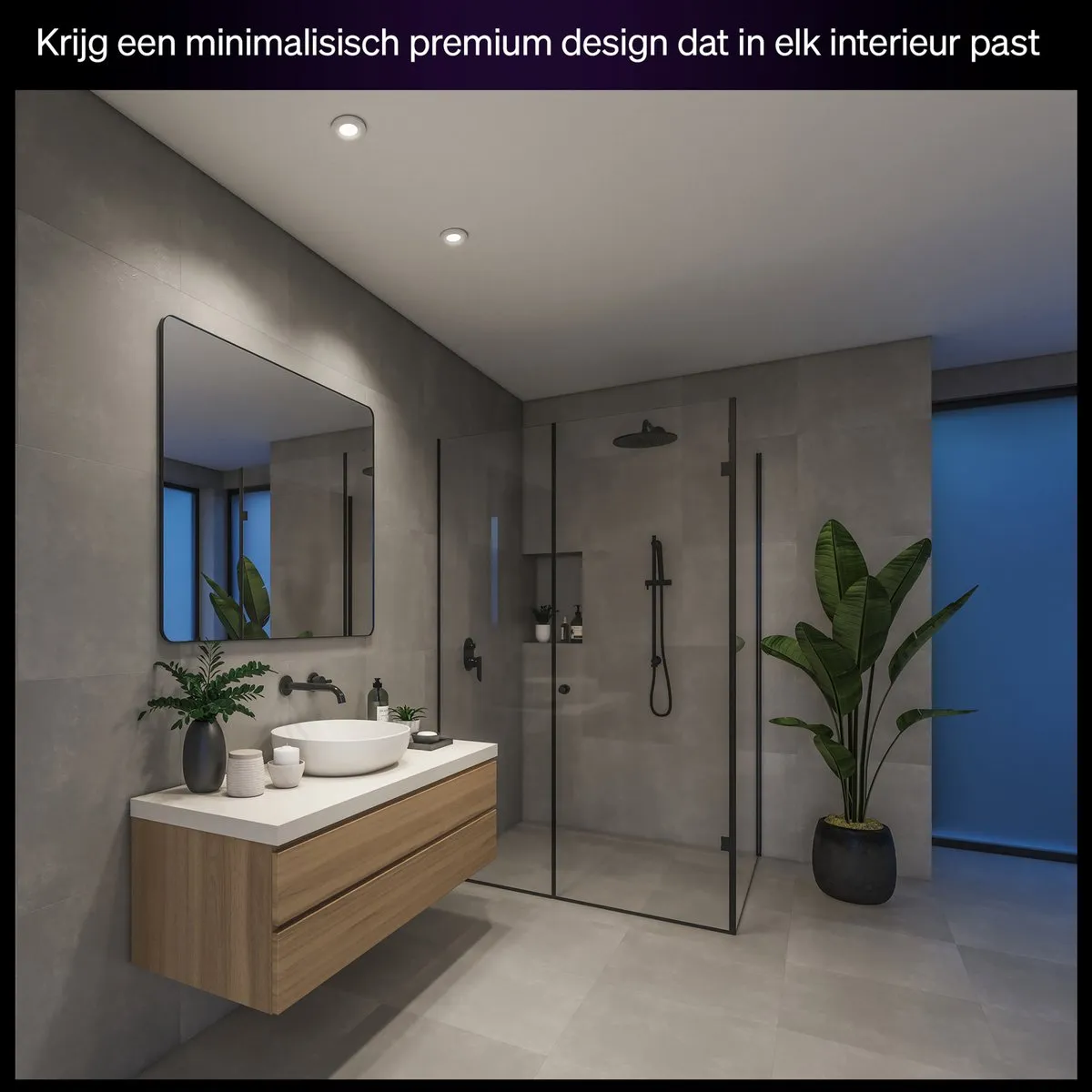 Philips Hue Adore Inbouwspot 3-pack - Wit