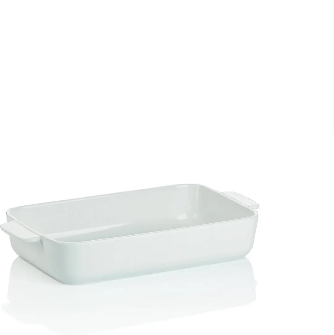 Kela Ester Ovenschaal Porselein 29x15,5cm - 2L - Wit