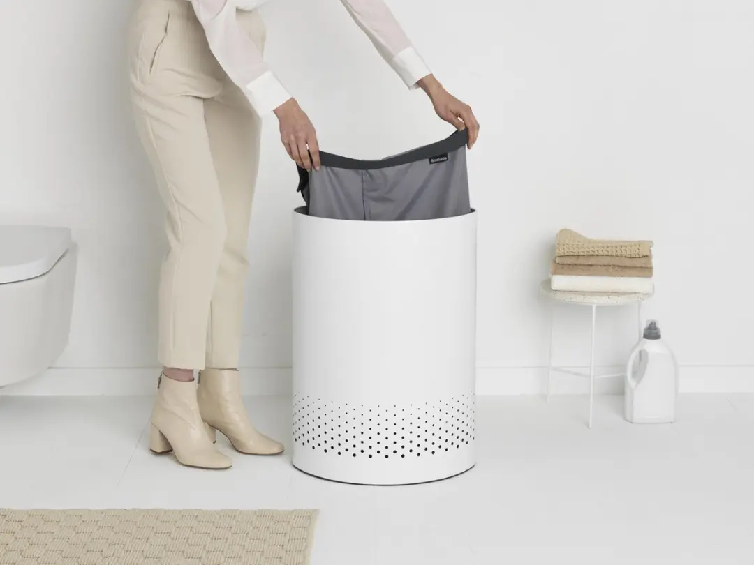 Brabantia Wasmand 55L - White - MPN 304903