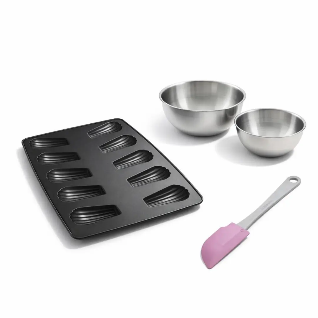Zenker Bakset Madeleines 12-delig - Zwart