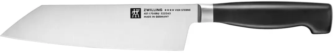 Zwilling Four Star Bunka Mes 17cm - Zwart/Zilver