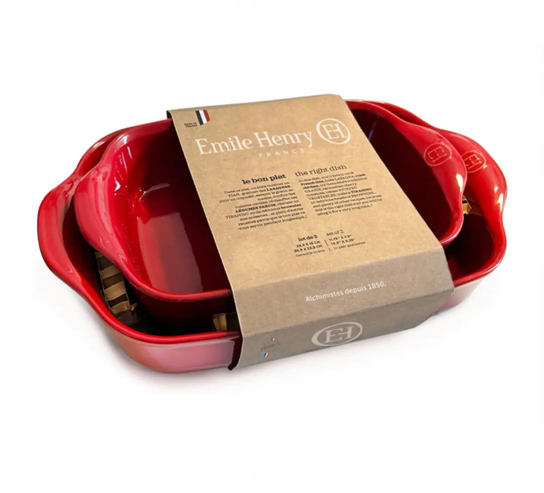 Emile Henry Grand Cru Schaal Set