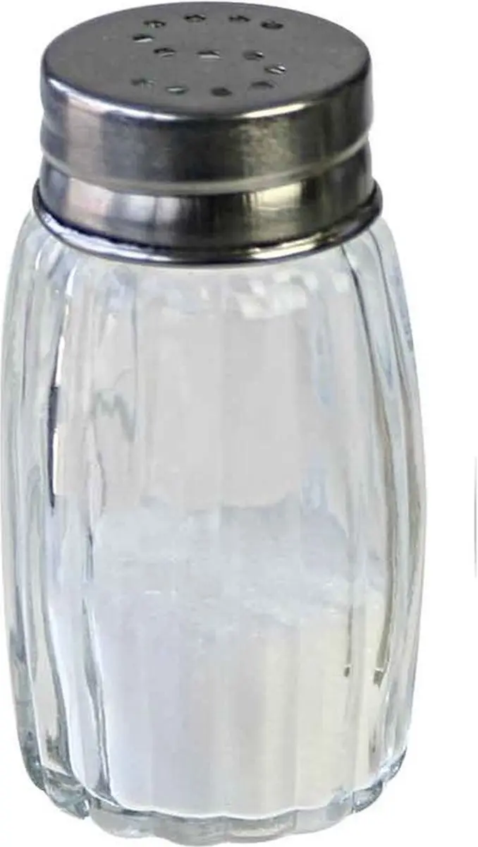 Cosy&Trendy Peper & Zout Set Glas - 4cm - 2 Stuks