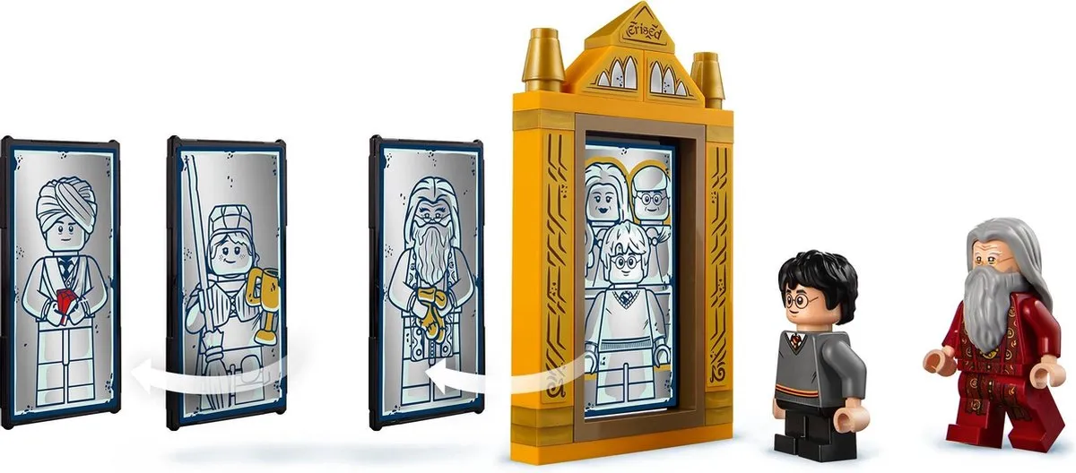 LEGO Harry Potter De Grote Zaal Zweinstein 75954 - 878 Stukken - afbeelding 5 van 6