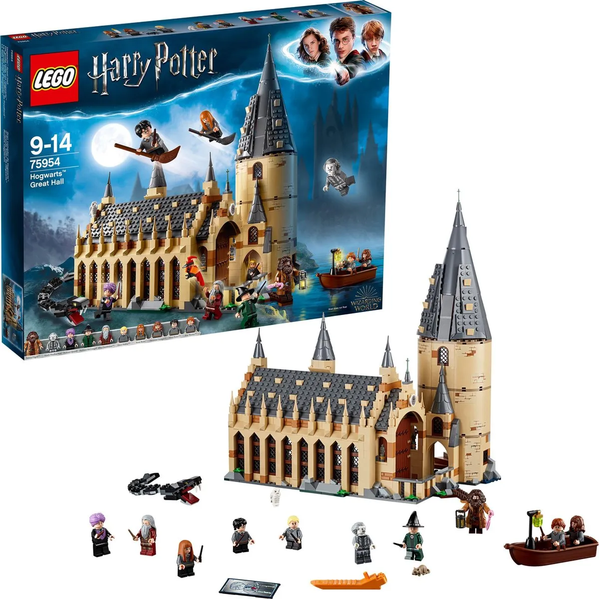 LEGO Harry Potter De Grote Zaal Zweinstein 75954 - 878 Stukken - afbeelding 2 van 6
