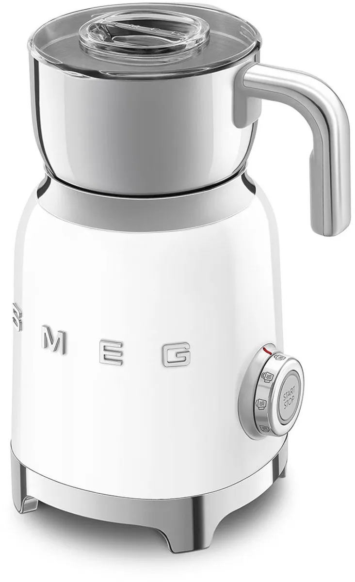 Smeg MFF11WHEU Melkopschuimer 600ml - 6 Snelheden - Wit