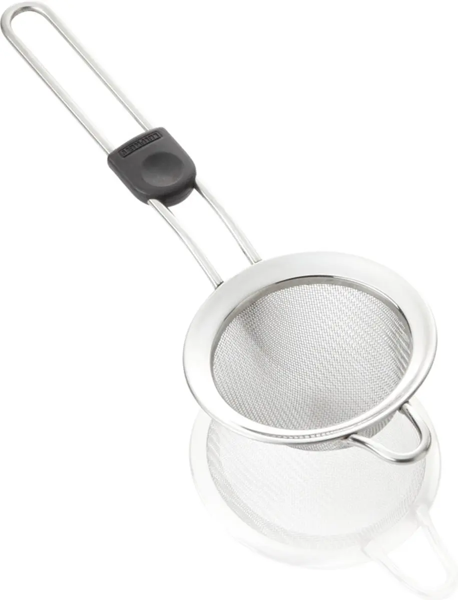 Leifheit Proline Keukenzeef 7,5cm RVS - Grijs/Zwart