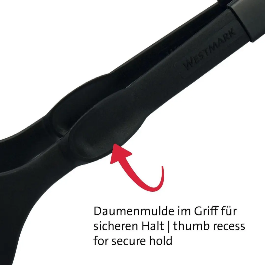 Westmark Duetto Flonal Bak-/Serveertang 28,9cm - Zwart