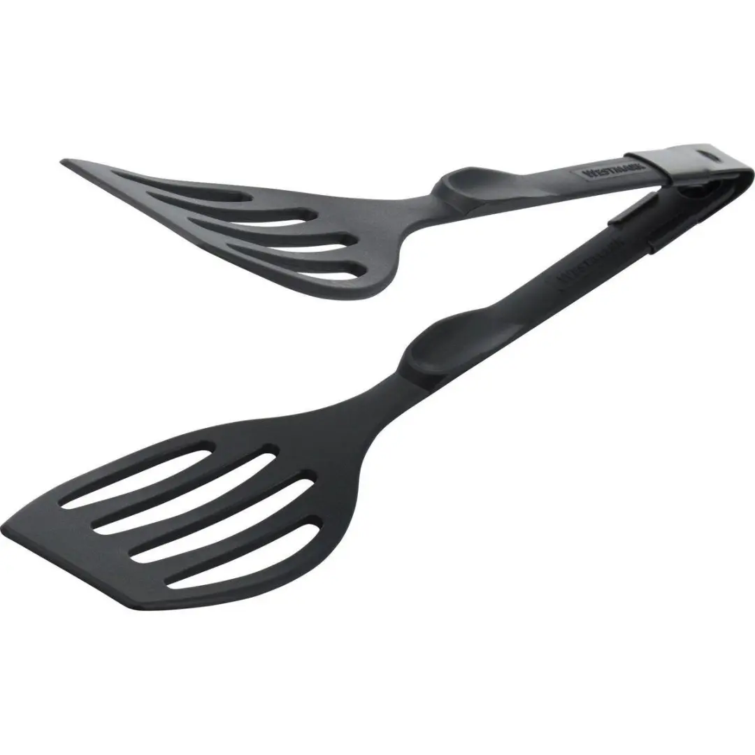 Westmark Duetto Flonal Bak-/Serveertang 28,9cm - Zwart